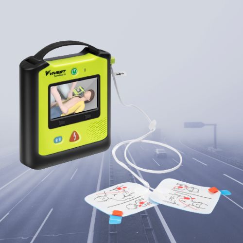 VIVEST® PowerBeat X3 AED Defibrillator Dual Language English and Thai