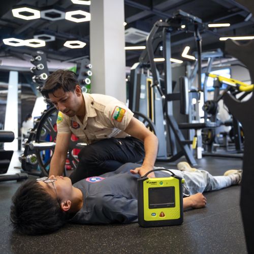 VIVEST® PowerBeat X3 AED Defibrillator Dual Language English and Thai
