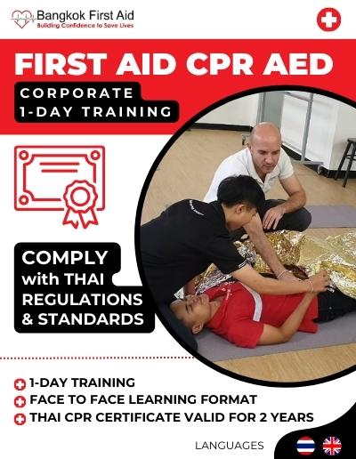 1 day cpr aed course training bangkok first aid thailand
