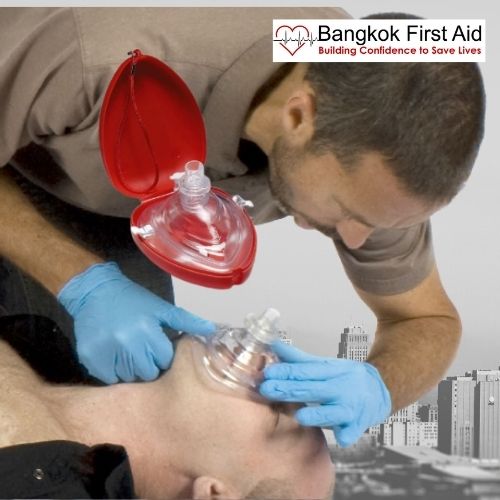 CPR Pocket Mask Resuscitator - Bangkok First Aid Thailand