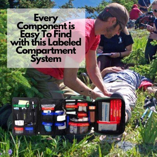 SmartKit®_Emergency Outdoor First Aid Kit | 4 Sections - 255 Pcs