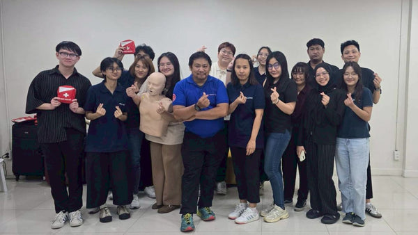 Safety Beyond the Workshop: First Aid CPR AED Training for Acteus Thailand
