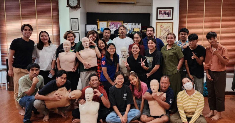 CPR AED Training with EEC Thailand