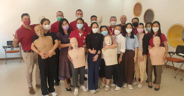 CPR AED Training with Mandarin International School 