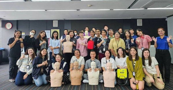 CPR AED Training with Thai Samsung
