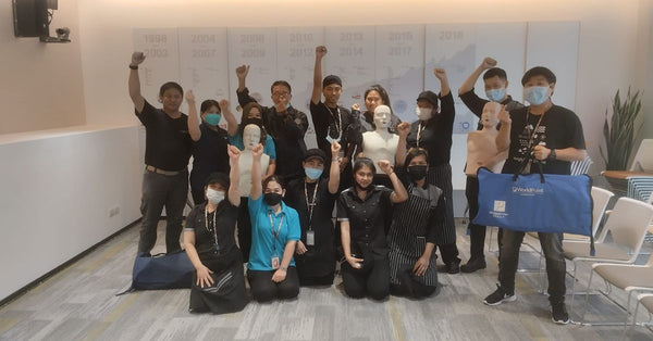 CPR AED training with Google (Thailand)