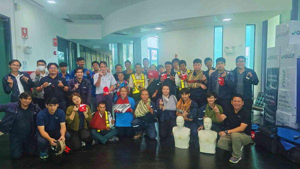 High-Risk, High Preparedness: CPR AED Training for GULF JP UT Company Limited