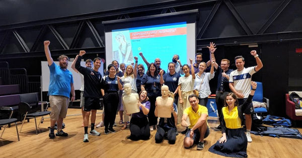 First Aid CPR AED training with Harrow International 1