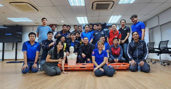 Empowering Energy Safety: First Aid, CPR, and AED Training for Chevron Thailand