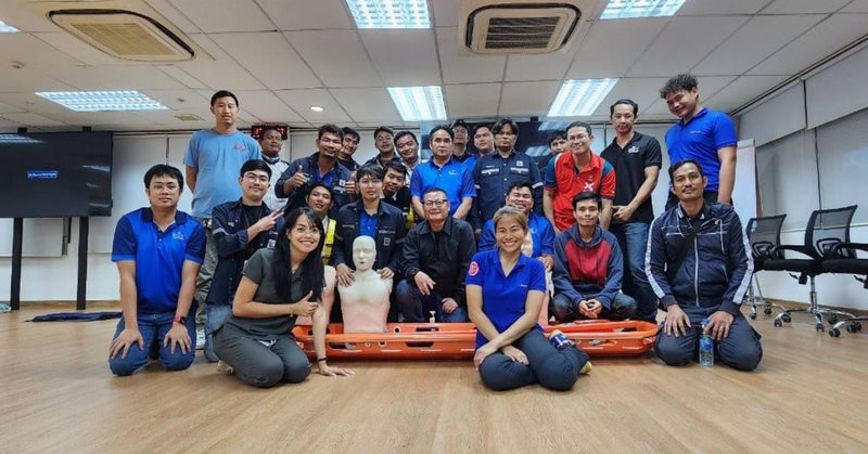 Empowering Energy Safety: First Aid, CPR, and AED Training for Chevron Thailand