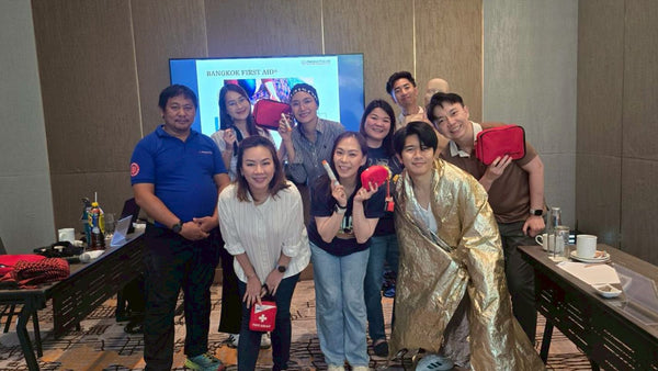 Protecting Lives in Pharmaceuticals: First Aid CPR AED Training at Taiho Pharma Thailand