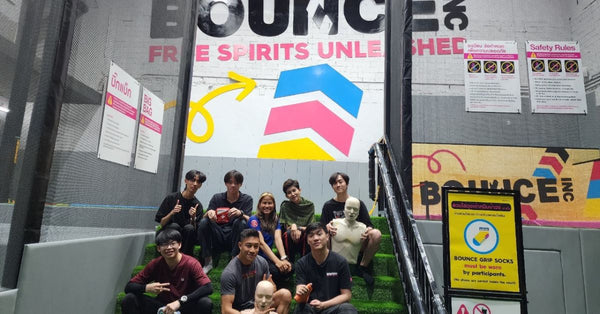 First Aid CPR AED training course at Bounce Inc Thailand