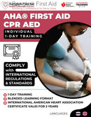 American Heart Association® First Aid CPR AED Course - International Certificate (eLearning + practice) Bangkok First Aid
