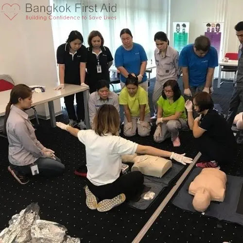 first aid cpr aed training for corporates