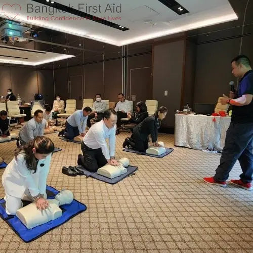 1-Day Bangkok First Aid® Pediatric First Aid CPR AED Course - National Certificate Bangkok First Aid