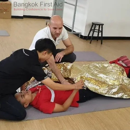 2-Day Bangkok First Aid® Advanced First Aid CPR AED Course - National Certificate Bangkok First Aid