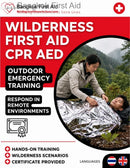 2-Day Wilderness First Aid CPR AED training course