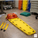 Iron Duck® Long Spine Board with Head Immobilizer ultra-smooth surface with no sharp edges 