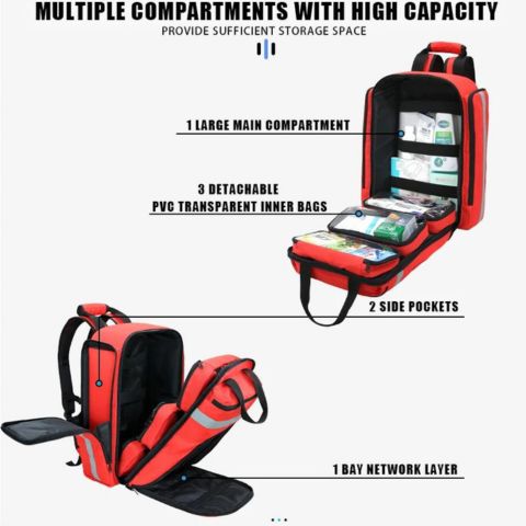 SmartKit® Emergency Medical Rescue Backpack