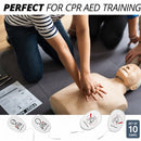 Adult Replacement Pads for XFT-120C AED Trainer help students to familiarize themselves with the correct pad positioning on a patient’s chest