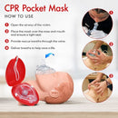 BVM®_Adult CPR Pocket Mask Resuscitator in Hard Case with adjustable strap 