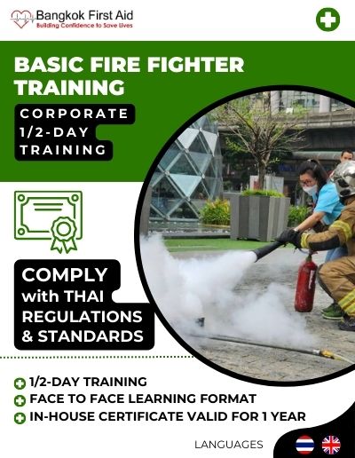 ½-Day Bangkok First Aid® Basic Fire Fighter Training