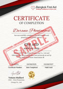 ½-Day Bangkok First Aid® CPR AED Course - National Certificate Bangkok First Aid