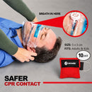 CPR Face Shield in Keychain_Pack of 20 or 50 Pcs multi-use
