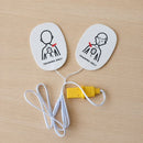 แผ่นรองสำหรับเด็กสำหรับ XFT AED Trainer (1 คู่)