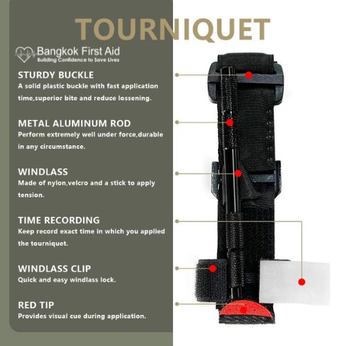 ECAT® Emergency Combat Application Tourniquet with Aluminum Rod