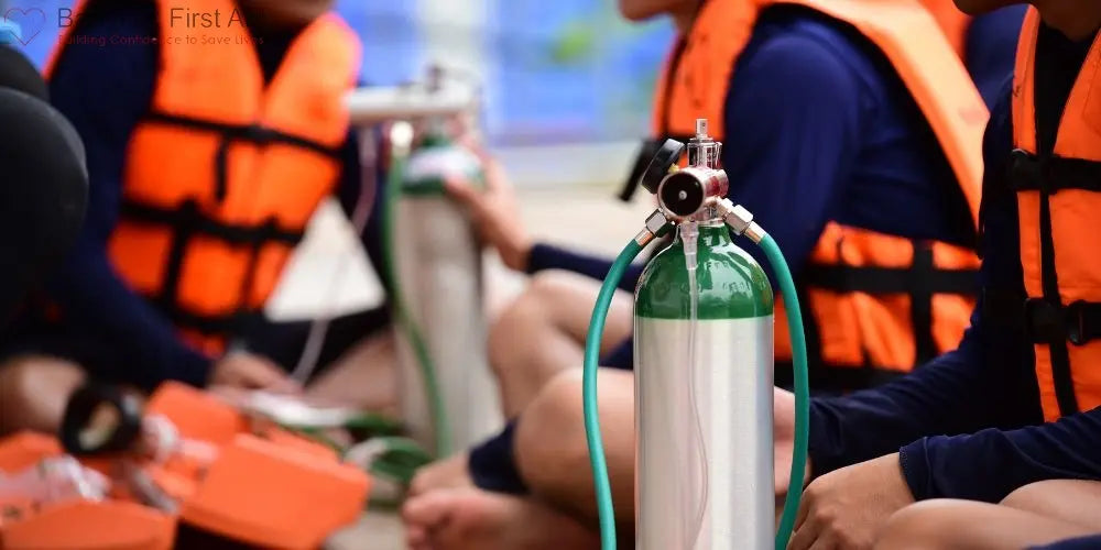 Bangkok First Aid® Online Emergency Oxygen Provider Course (English) - National Certificate with oxygen system handling, assembly and safety