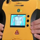 Defibtech® Lifeline View AED Defibrillator with CPR coaching video, voice and metronome guidance