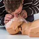 Disposable Face Shields for CPR Training  performing artificial resuscitation 