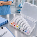 Disposable Oropharyngeal Guedel Airway designed to lift the tongue off the posterior pharyngeal wall preventing airway obstruction