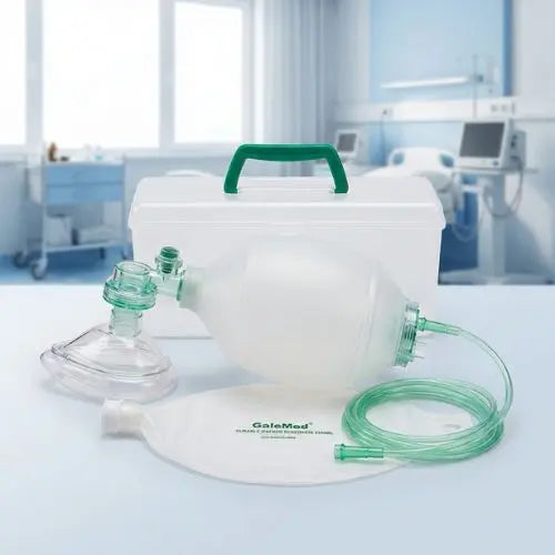 Galemed Rescue 7 Ambu Bag Adult Child Infant BVM - Manual Resuscitator