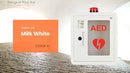 Indoor Metal AED Cabinet Easy Access with Alarm Bangkok First Aid