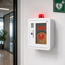 Indoor Metal AED Cabinet Easy Access with Alarm wall-mountable design