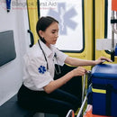 Iron Duck® Long Spine Board with Head Immobilizer FDA and CE approved