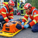 Iron Duck® Long Spine Board with Head Immobilizer allows safe immobilisations and smooth patient transfer 