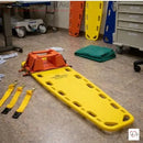 Iron Duck® Long Spine Board with Head Immobilizer ultra-smooth surface with no sharp edges 