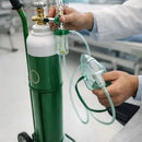 MINOX® Portable Medical Oxygen Cylinder 1.5 Q with trolley emergency-ready setup