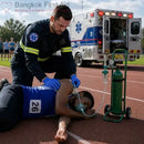 MINOX® Portable Medical Oxygen Unit 0.5 Q with trolley complete system for immediate deployment