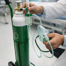 MINOX® Portable Medical Oxygen Cylinder 1.5 Q with trolley emergency-ready setup