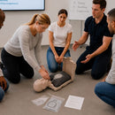 Prestan® Adult Manikin Replacement Face Shield and Lung Bags to practice ventilation techniques safely and effectively