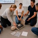Prestan® Adult Manikin Replacement Face Shield and Lung Bags to practice ventilation techniques safely and effectively