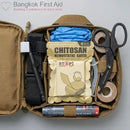 Rhino® Chitosan Hemostatic Gauze Z-fold wound packing to control severe bleeding.