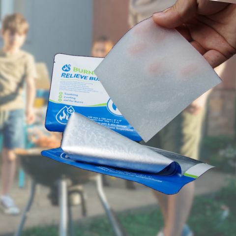 Smartkit® 38-Piece Burn Relief Kit with Hydrogel Dressing