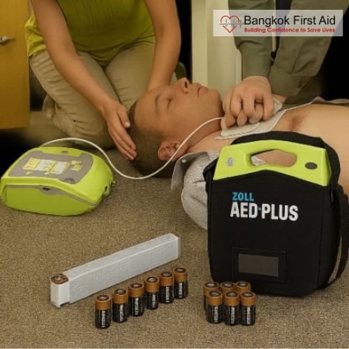 ZOLL® AED Plus Replacement Batteries (10 x Duracell Lithium 123) Bangkok First Aid