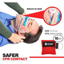 CPR Face Shield in Keychain_Pack of 20 or 50 Pcs Bangkok First Aid