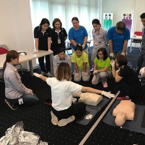 first aid cpr aed training for corporates